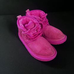 Pink Ugg Mules Size 2 Kids