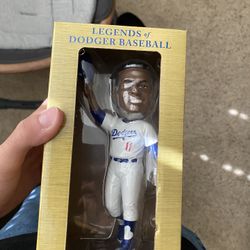 Dodgers Legend Manny Mota Bobble head