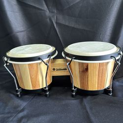 Musicube Bongo Drums and Carrying Case