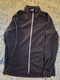 PUMA Men's Black Full-Zip Softshell Jacket Large – Lightweight Performance Coat
