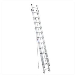 24 ft. Aluminum D-Rung Extension Ladder with 300 lbs. Load Capacity Type IA Duty