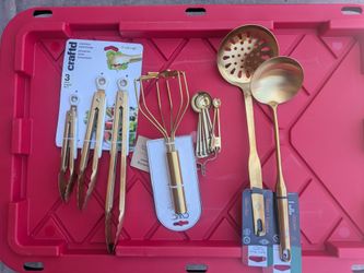 Gold Cooking Utensils