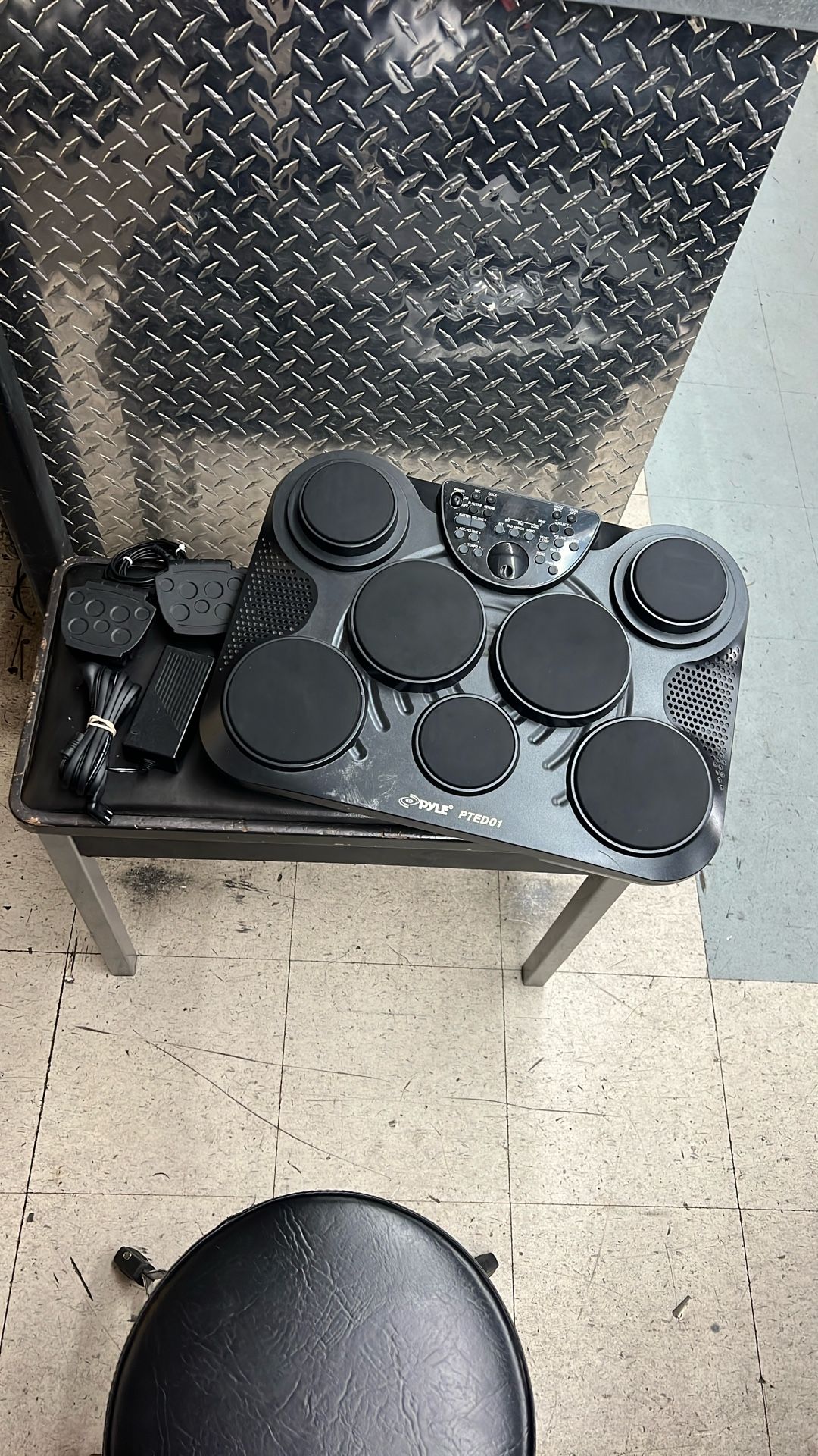 Pyle PTED01 Electronic Tabletop Digital Drumset