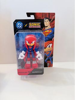 DC x Sonic the Hedgehog Knuckles Superman Action Figure