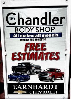 Body shop, We will help with your deductible.