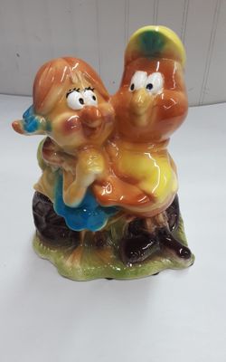 1980s Disney Piggy bank- Love Birds- Located in Shelton