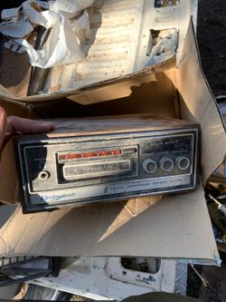 Old car stereo