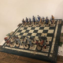Vintage “Civil War Chess Game”