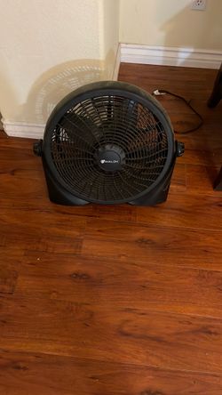 Avalon Black Floor Fan
