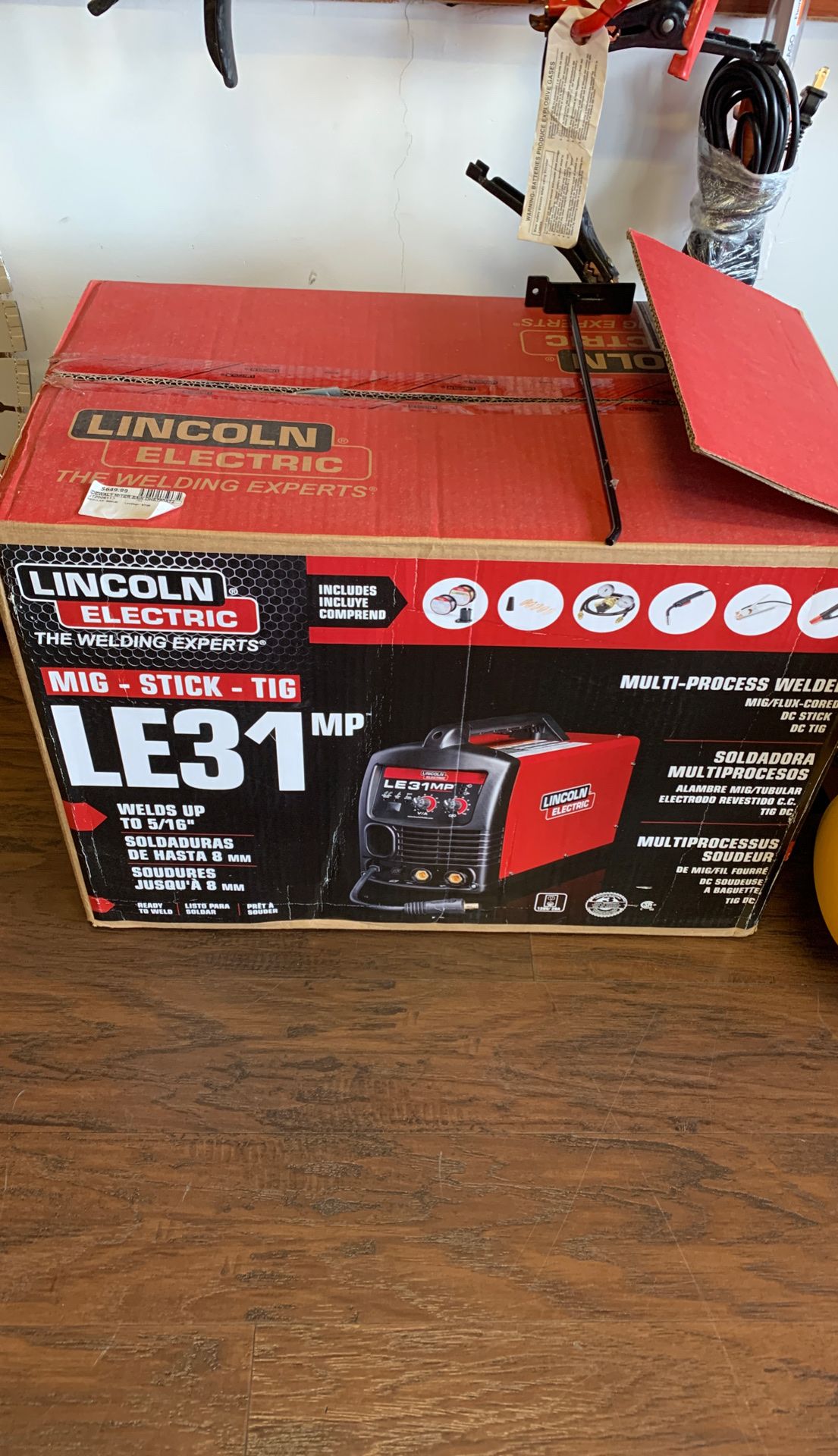 New Lincoln welder LE31