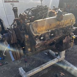 350 Rocket Oldsmobile Motor Gold Block