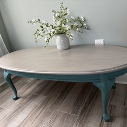 Coffee Table Living Room Furniture Coastal Decor