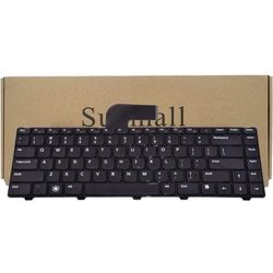 SUNMALL Keyboard Replacement with Frame Compatible with Dell Inspiron 14R N4110 N4120 M4110 N4050 N5040 N5050 M5040 M5050, VOSTRO 1 1 