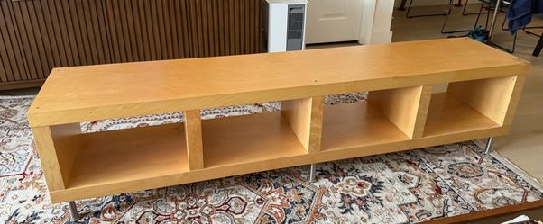 IKEA TV stand/ book and media shelf.