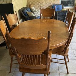 7 piece dinner room table set
