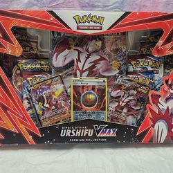 Pokemon Single Strike Urshifu VMax Premium Collection