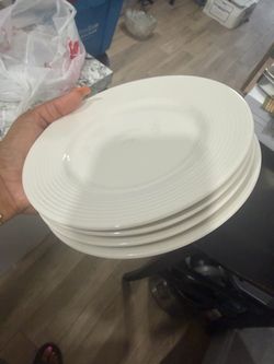 TEA SET AND PLATES