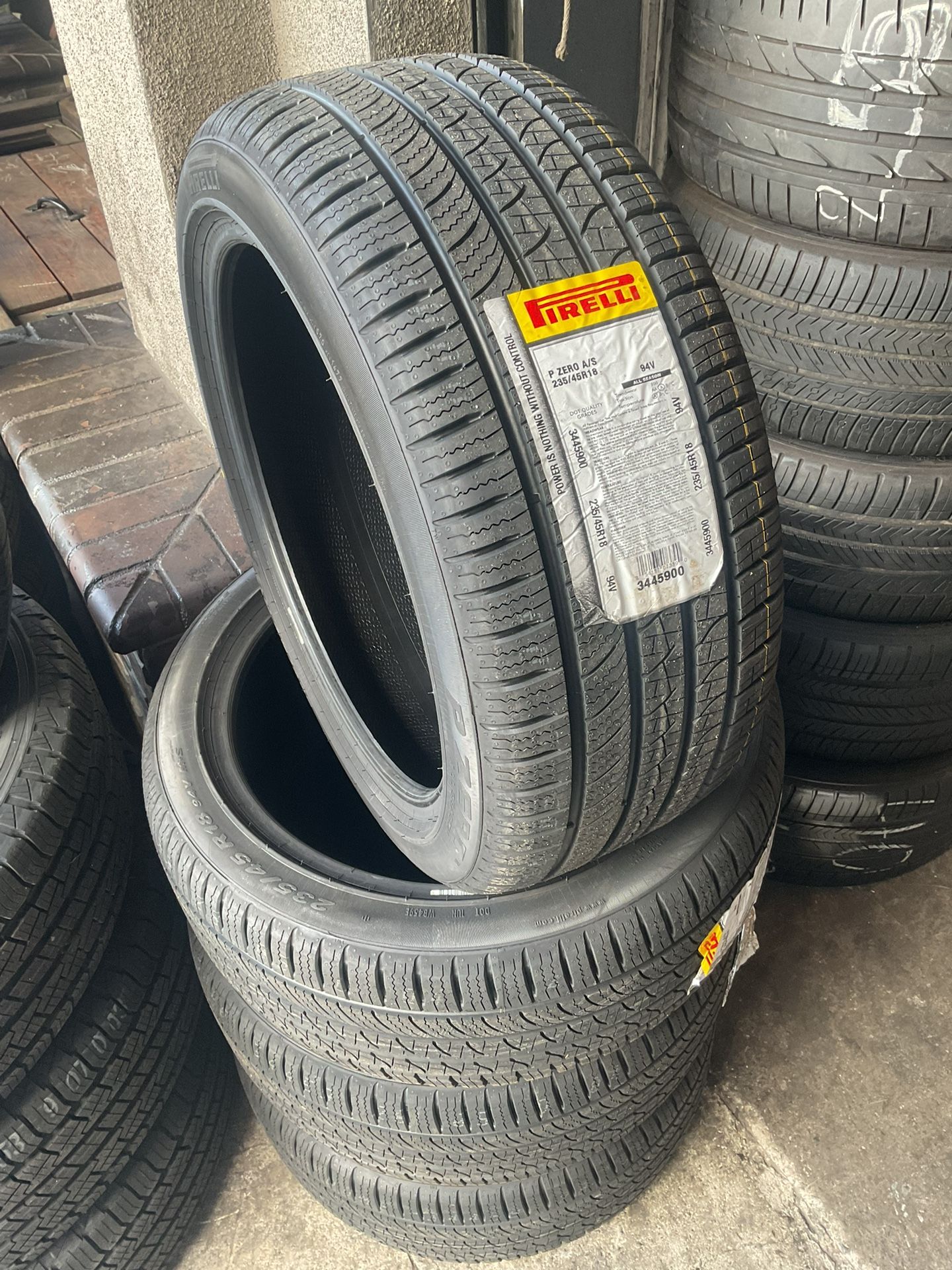 235/45/18 Pirelli P Zero All Season NEW TIRES