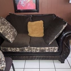 Leather couches
