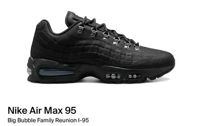 Nike Air Max 95 Big Bugglr I-95 Black-off Noir IQ1662 045 Size 7.5