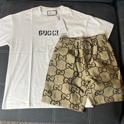 Gucci Shirt & Shorts 
