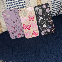 3 Pcs iPhone 14 Hard Case Cover New 