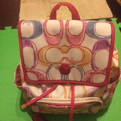 Coach backpack