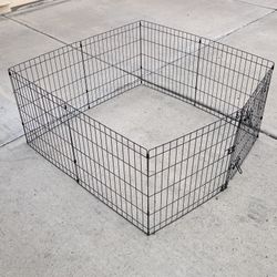 Folding Wire Dog Pen