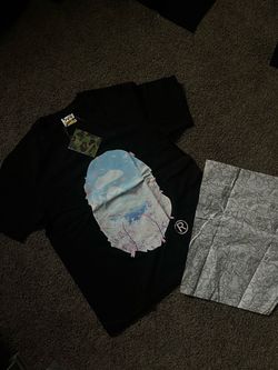 BAPE Cherry Blossom Ape Head T-Shirt Black