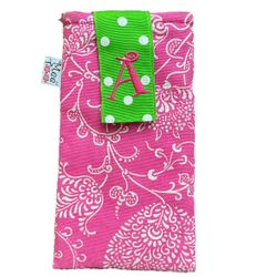 Embroidered “A” Cellphone or Sunglasses Holder