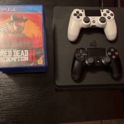 Ps4 slim including razer headphones and 9 additional games