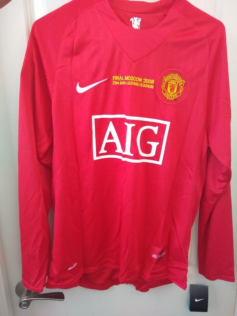 MANCHESTER UNITED RONALDO 2008 CHAMPIONS LEAGUE FINAL Long – dreamjersey90s