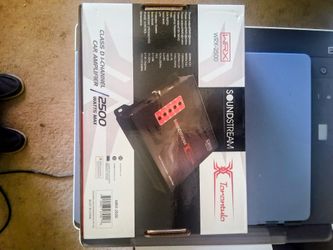 Soundstream Taratula 2500 Watts Class D Amplifier Brand New In The Box