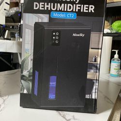 NineSky Dehumidifier for Home, 70 OZ Water Tank, 800 sq.ft Dehumidifier for Bedroom,Basement,Bathroom with Auto Shut Off, Sleep Mode,5 Colors LED Ligh