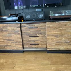 Entertainment center media console Crate and Barrel
