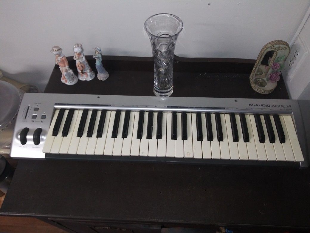 M-Audio Keyrig 49 MIDI keybord. beatmaker