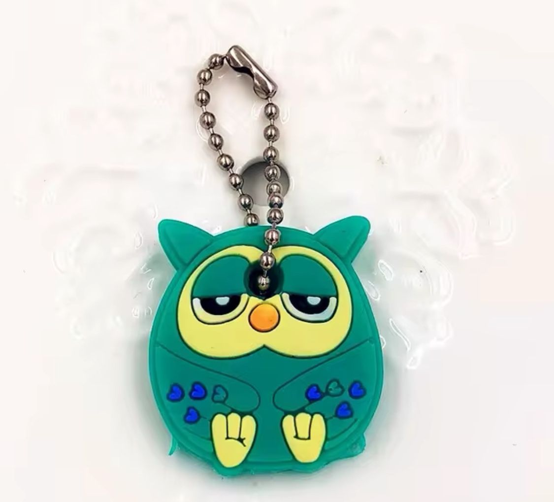 Brand New Cute Green Furby Silicone Key Cover