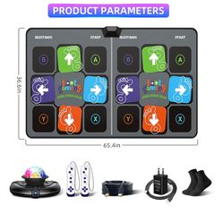 Dance mat for tv games