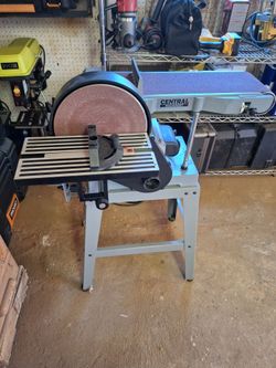 Central Machine  48 in. Belt and 9 in. Disk b sander. New.
