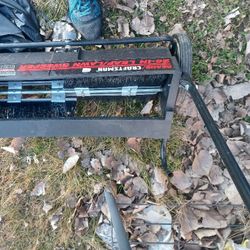 Craftsman 26 inch Yard Sweeper. New Needs Leaf Pick-up Bag