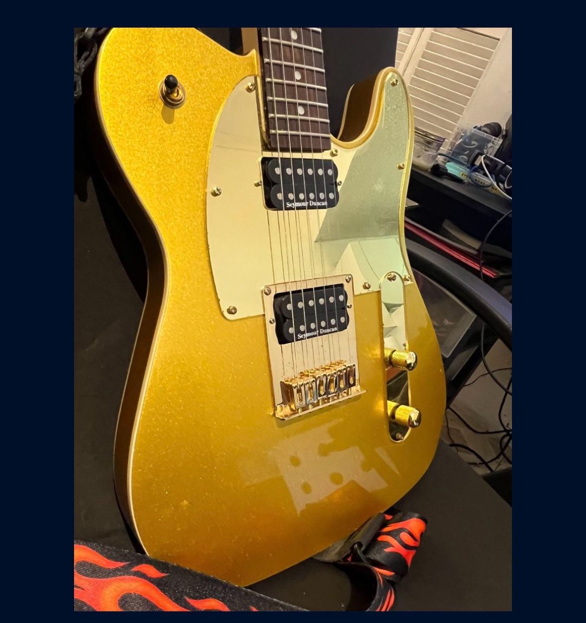 Two Fender Telecaster Guitars