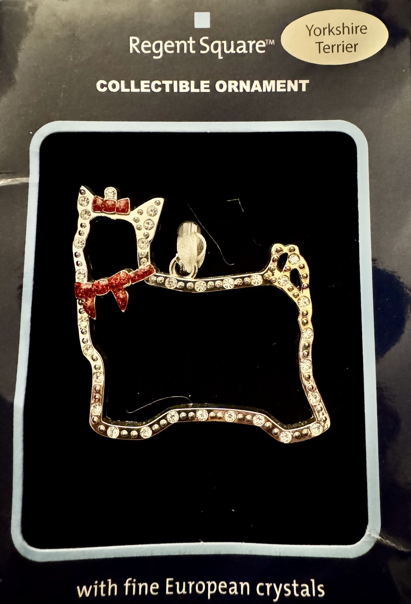 Yorkie Yorkshire Terrier Christmas Ornament