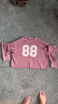 editkted loose fit long sleeve