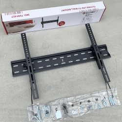 $15 (New) TV Wall Mount for 37”-75” TVs, Tilt Bracket Max VESA 600x400mm, Max Weight 110 Lbs