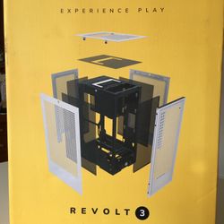 Hyte Revolt 3 - ITX PC Case - Sealed (black)