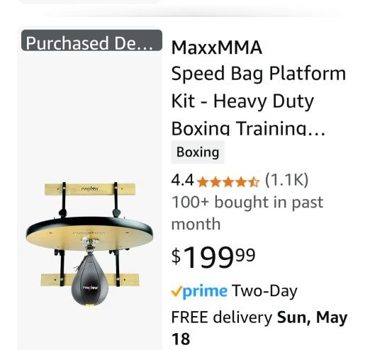 Everlast Speed Bag