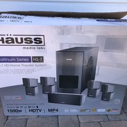 Hauss 1500W Home Theater 5.1HD