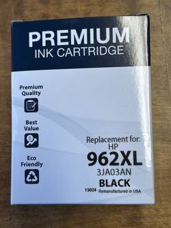Black Ink Cartridge HP 962XL