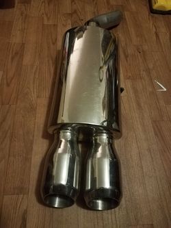 Chrome muffler
