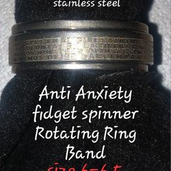 Buy 1 get 1 half priceAnti Anxiety Fidget Spinner Rotational Ring